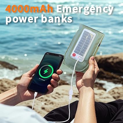 Rechargeable LED Inflatable Camping Tube Light