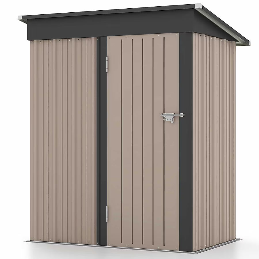 Patiowell 5-ft x 3-ft Galvanized steel Storage Shed