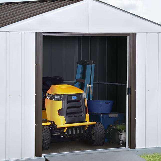 Arrow 10-ft x 8-ft High Point Galvanized steel Storage Shed