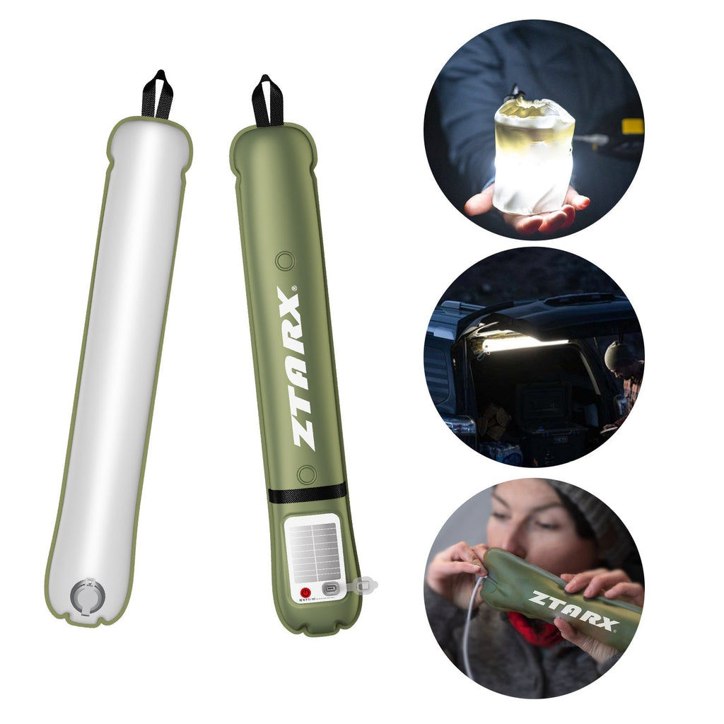 Rechargeable LED Inflatable Camping Tube Light
