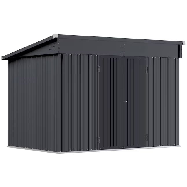 VEIKOUS 10-ft x 6-ft Metal storage shed Galvanized steel Storage Shed