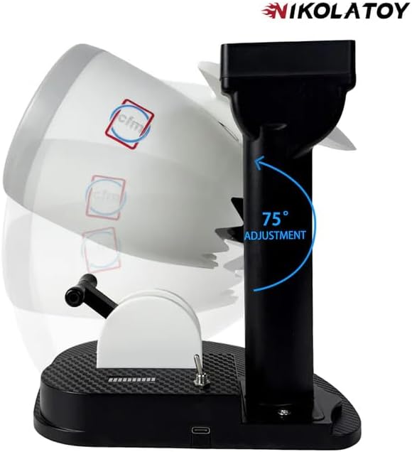 New Desktop Jet Engine Model with Humidifier and Colorful Lights – Creative Aviation-Inspired Tech Decor Gift (Blue)