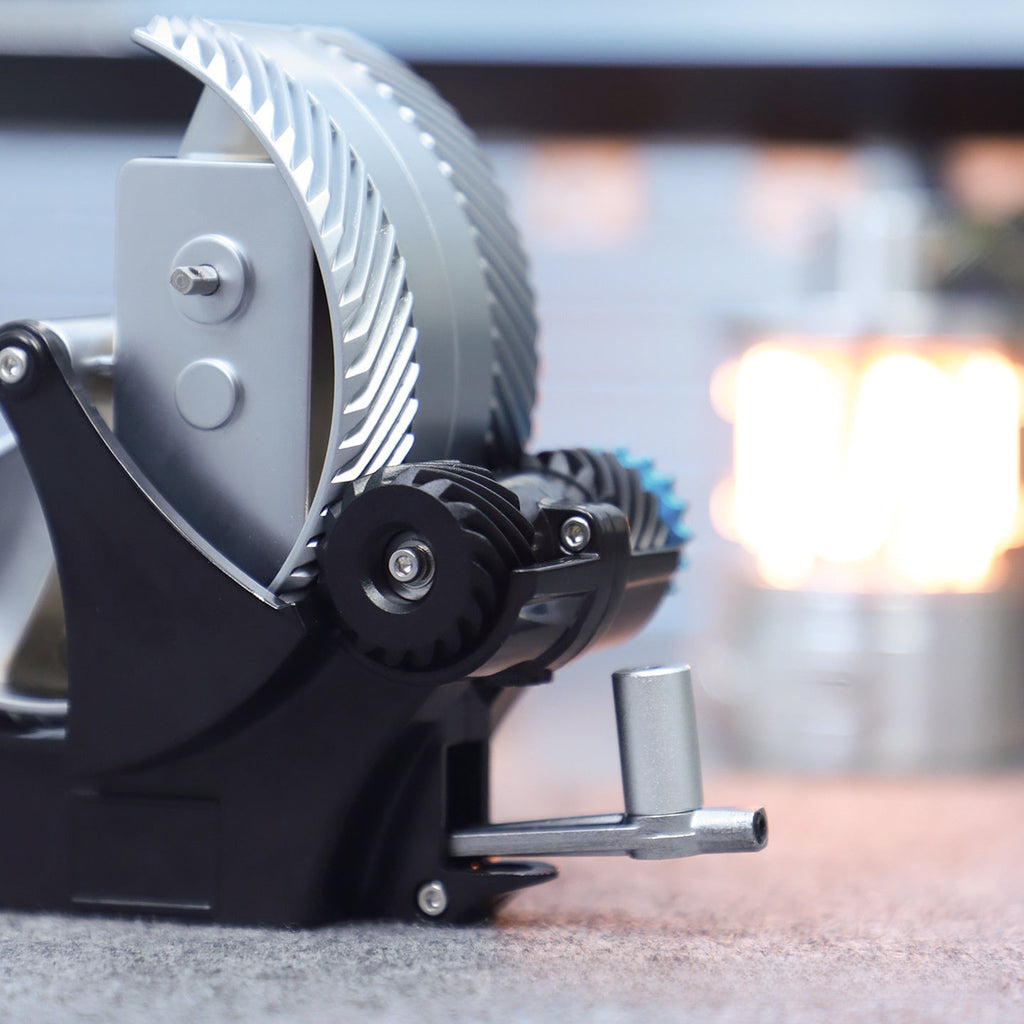 Full Metal Mechanical Alloy Sawtooth Knob Gear Mobile Phone Stand Durable Zinc Alloy Wireless Charging Bracket Universal